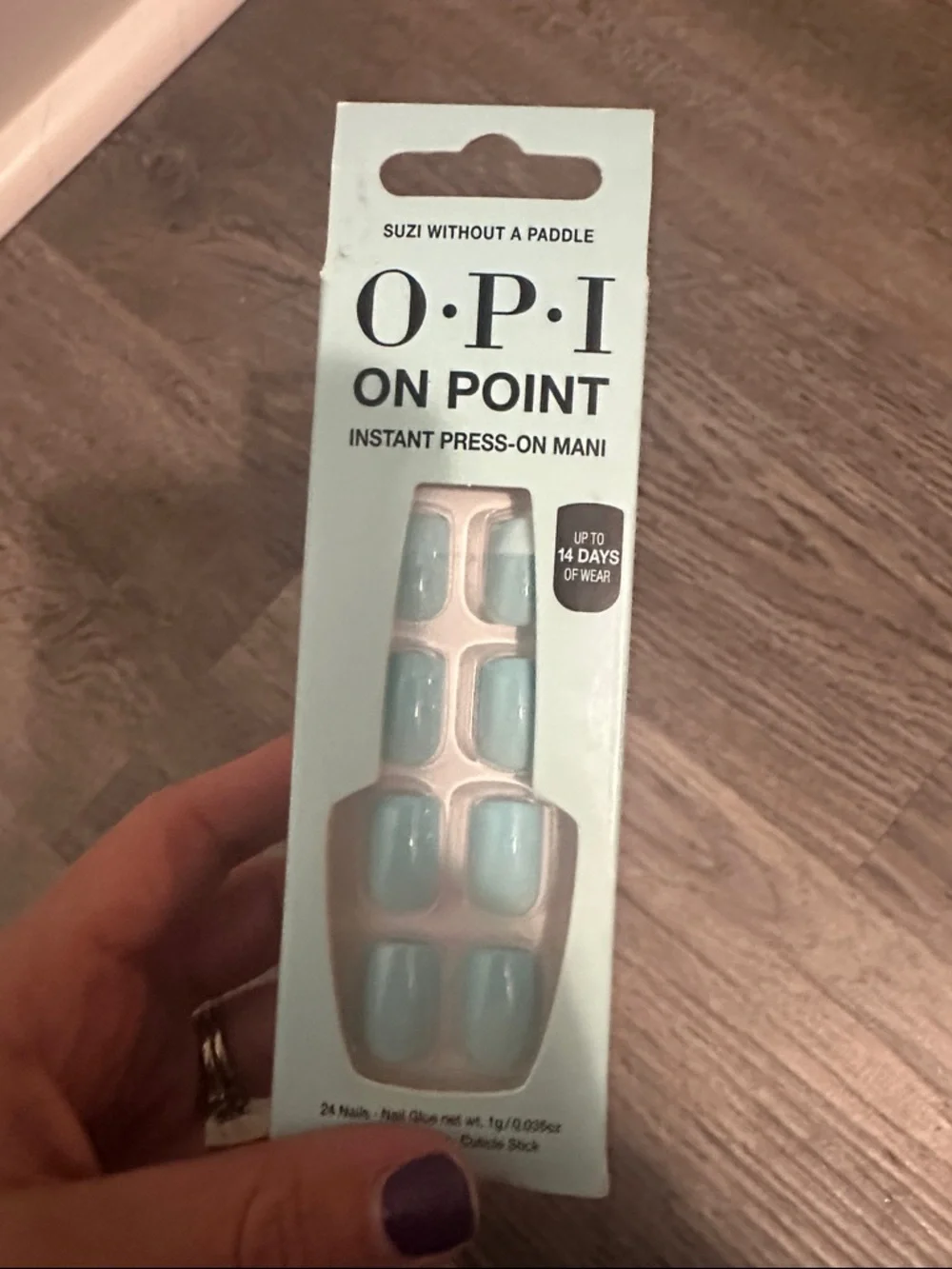 OPI On Point Instant Press-On Mani in Baby Blue